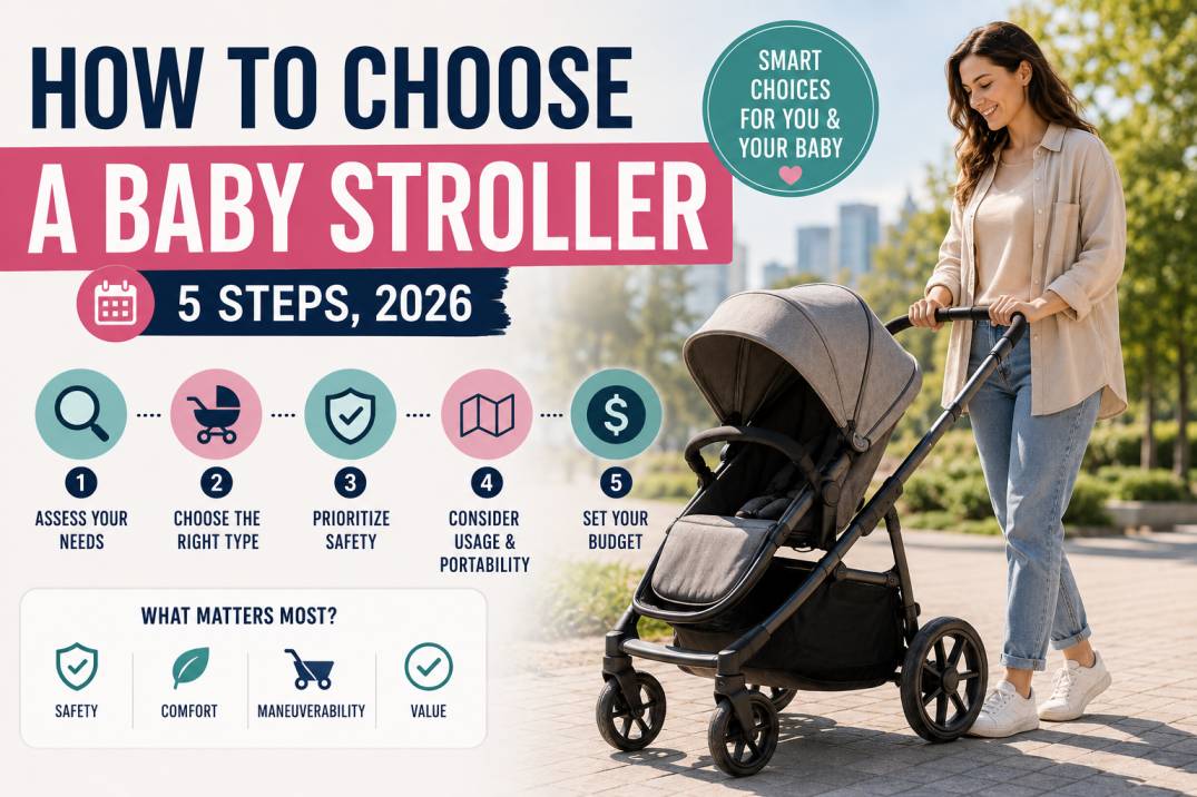 How to Choose a Baby Stroller (5 Steps,