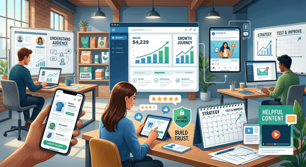 E-commerce Business Tips to Grow Your Online Store