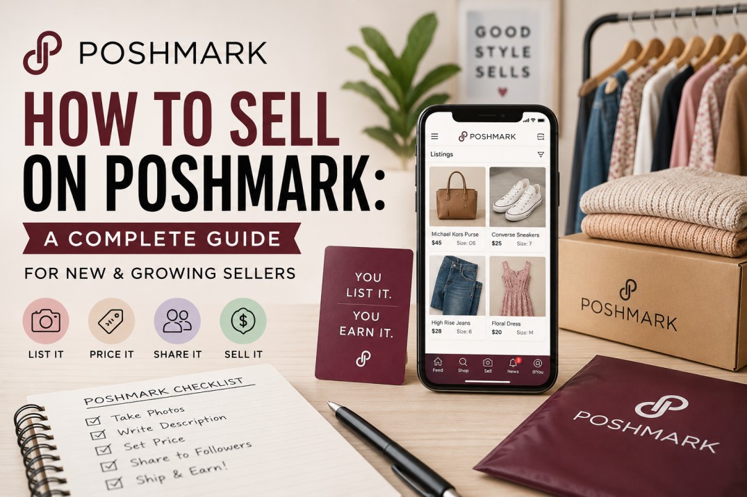 How to Sell on Poshmark: A Complete Guide for New and Growing Sellers